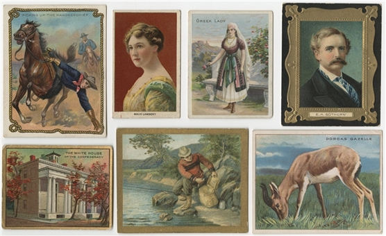 1900s-1910s "T"-Tobacco Cards Sets Collection (7 Different)